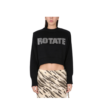 Cropped Shirt with Logo - Image 1