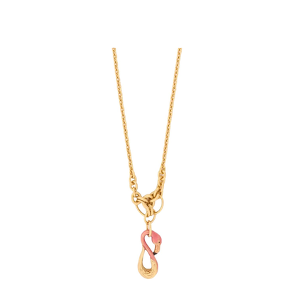 Tropicus Pendant Necklace Pink - Image 2
