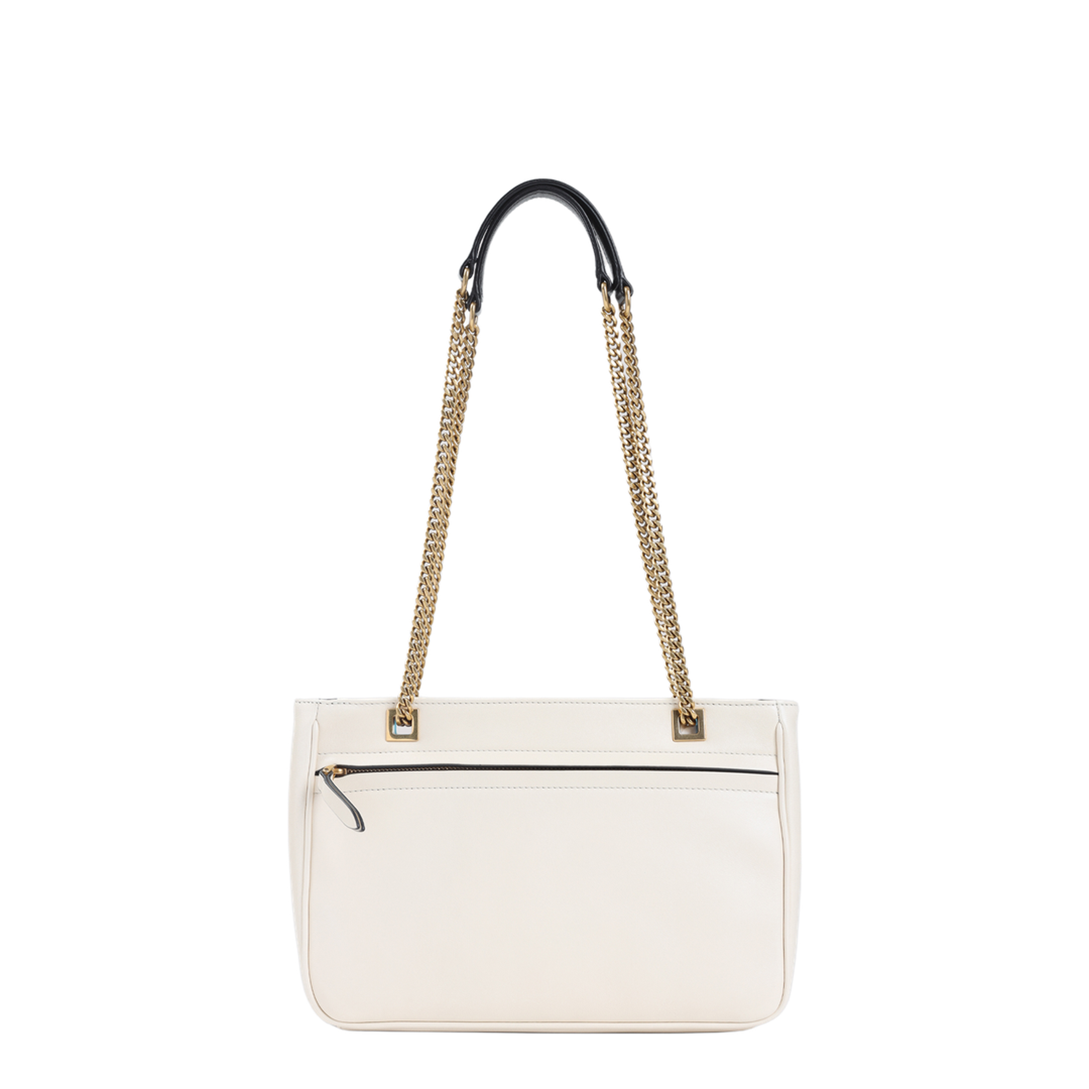 Ivory Nappa Leather Small Viva Superstar Shoulder Bag - Image 3