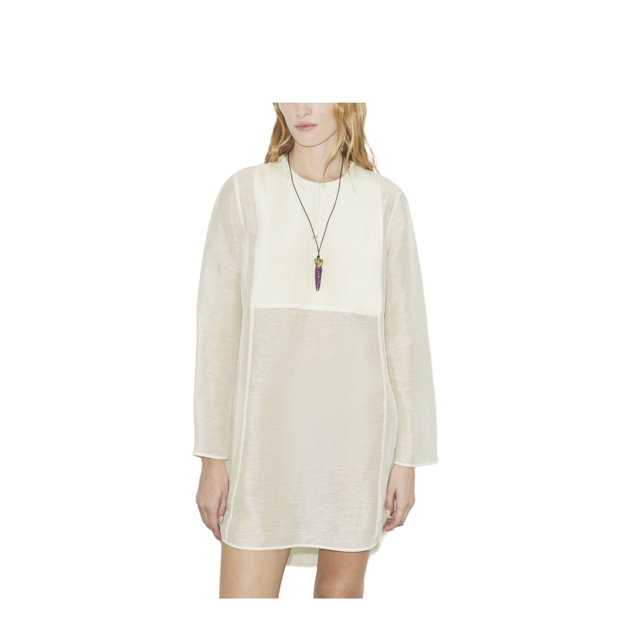 Women Dress Ivory White - Image 3