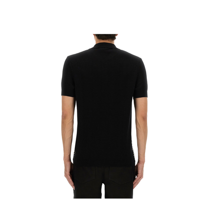 Monogram Polo Shirt Black - Image 1
