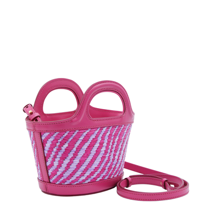 Tropicalia Micro Nylon/Polyester Bag - Pink - Image 6