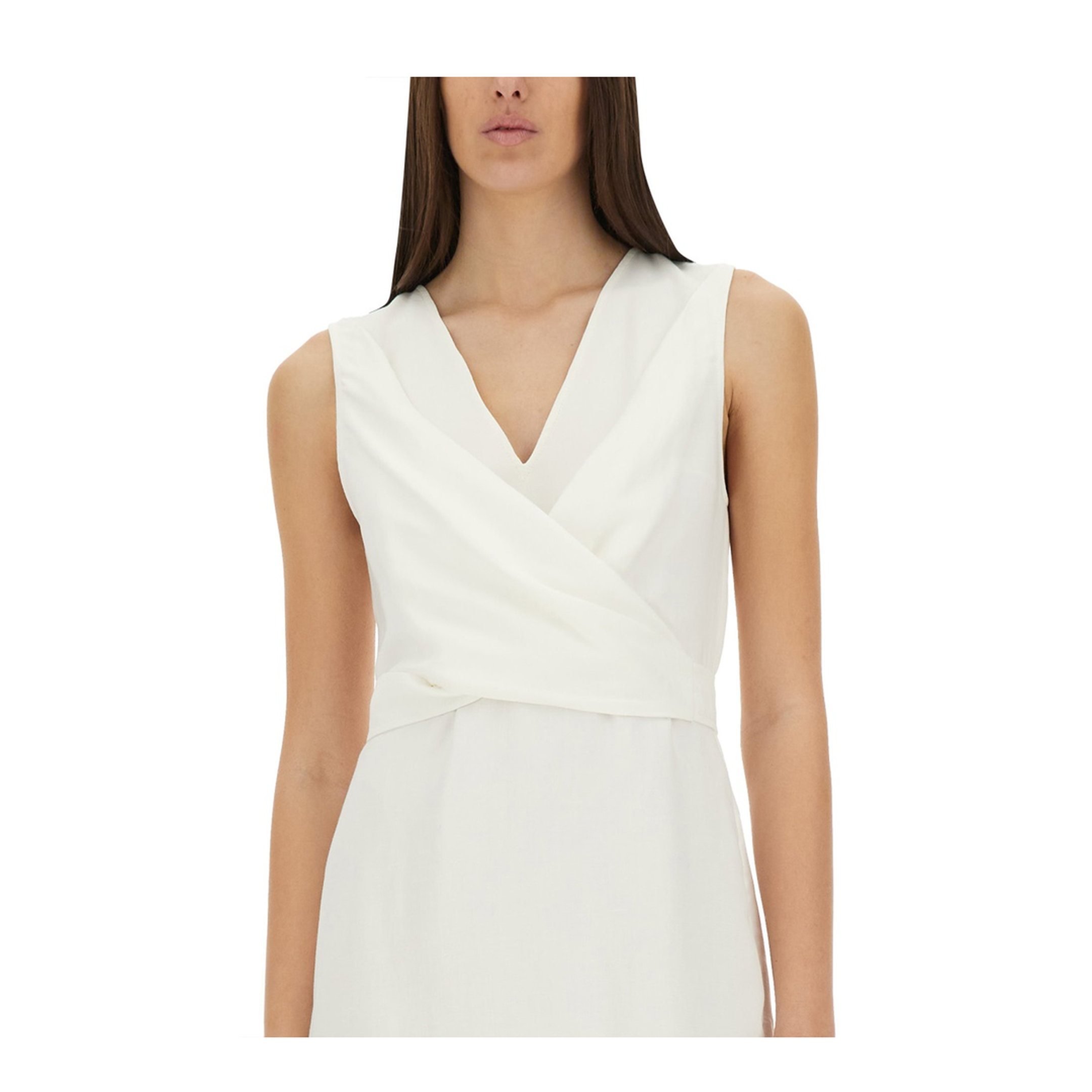 Wrap-Effect Dress - Image 4