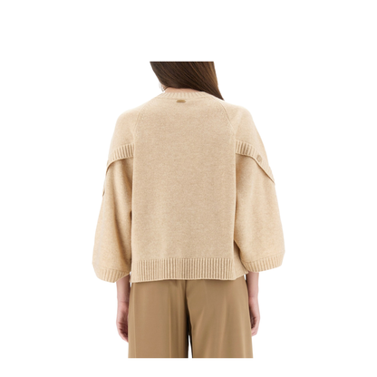 Oversized Wool and Cashmere Sweater - Image 4