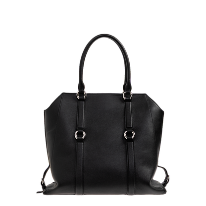 Farringdon Calfskin Shopper Bag - Black - Image 3