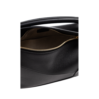 Puzzle Small Handbag Leather Black - Image 5