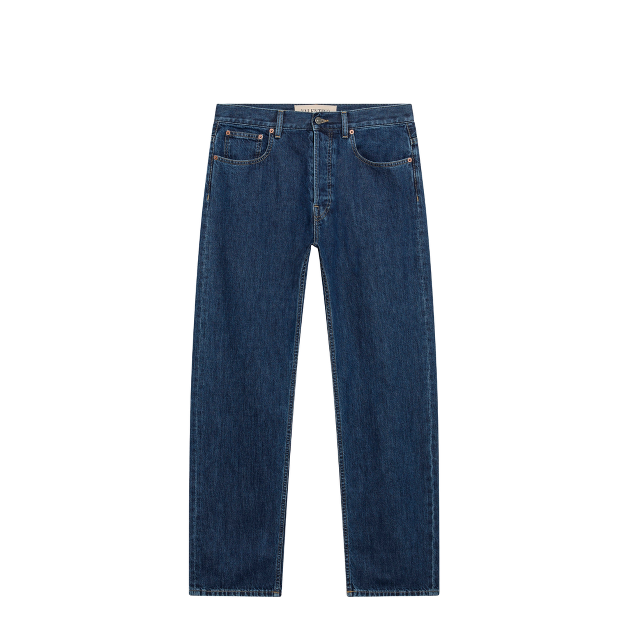 Blue Jeans with Vlogo Detail - Image 1