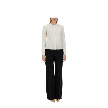 Cardigan With Lace Inlays - Image 2