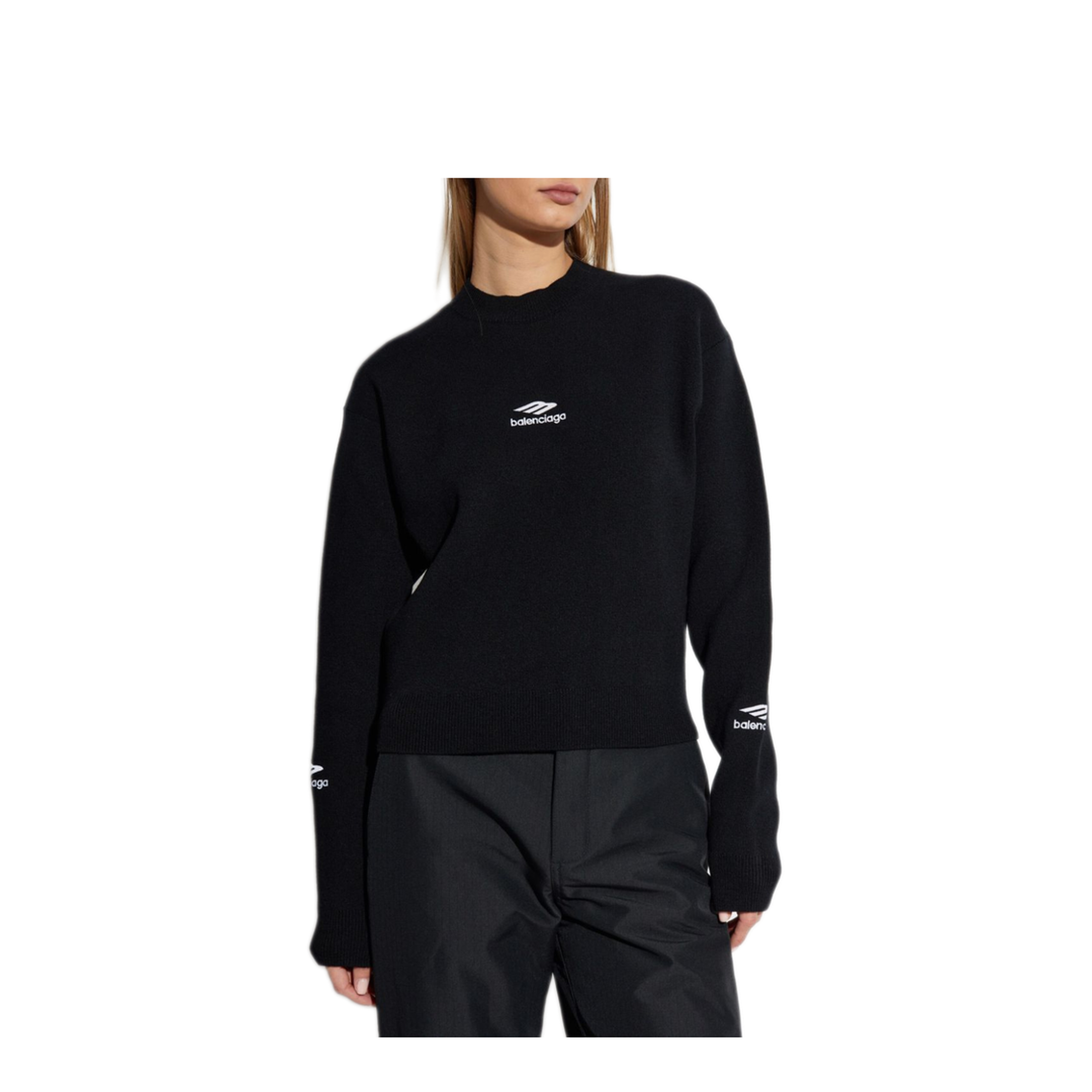 Wool Knitted Ski Crewneck - Image 4