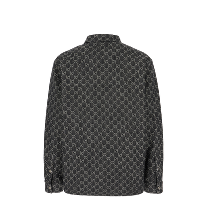 Embroidered Denim Shirt - Image 4