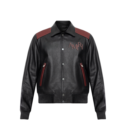 Black Leather Jacket - Image 1