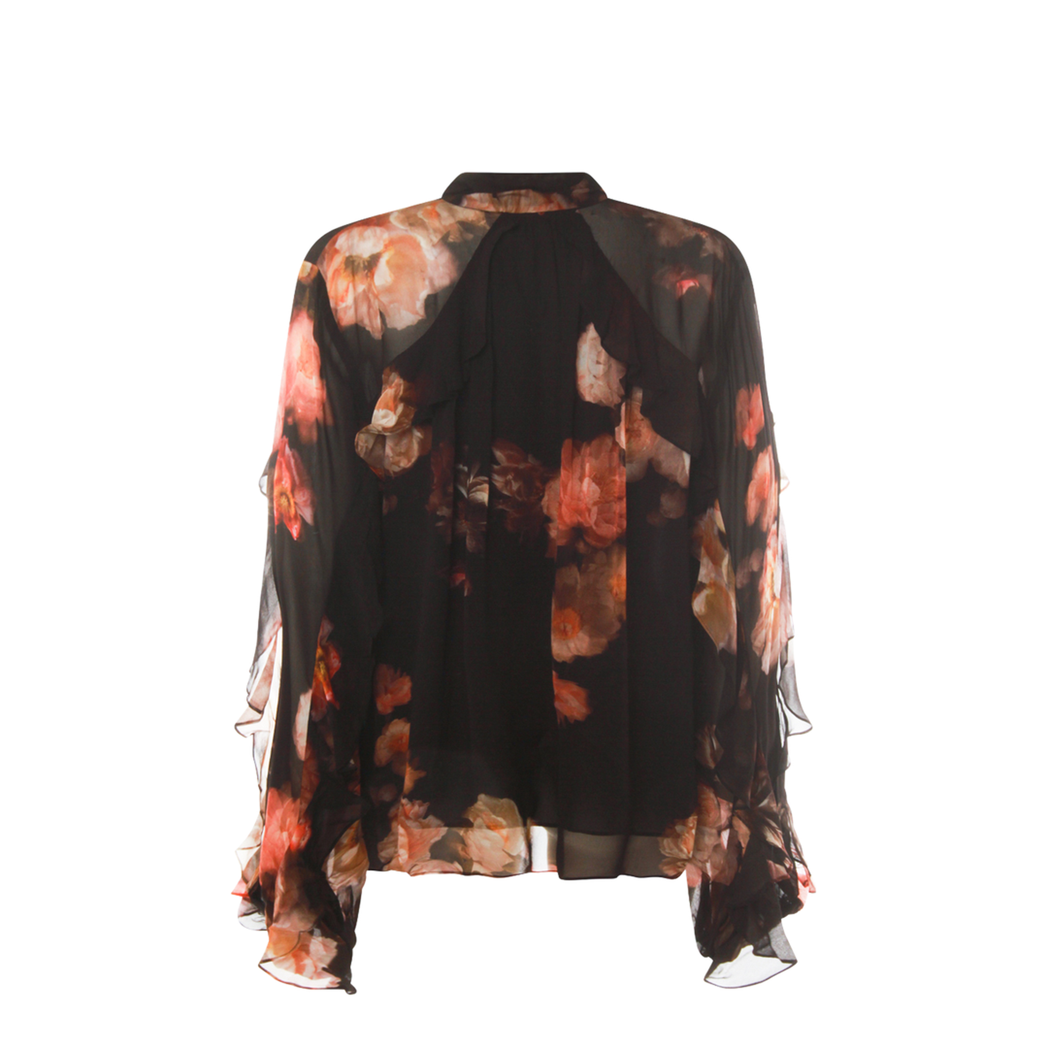 Hypnotic Satin Shirt Denim Paisley - Image 3