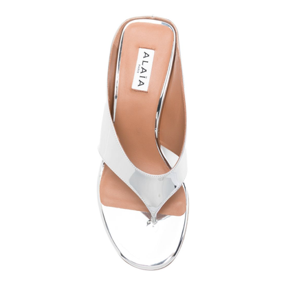 Toe Ring Sandals Silver - Image 2