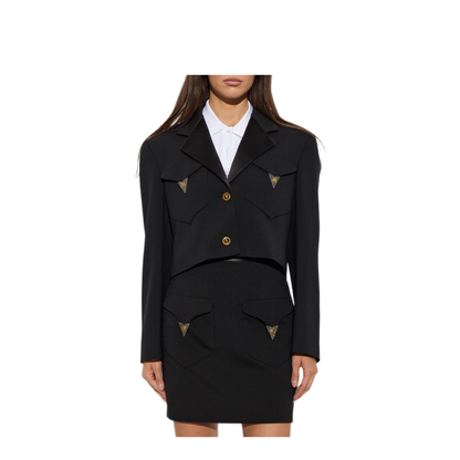 Short Jacket With Appliqués - Image 3