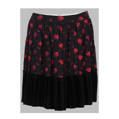 Skirt in Silk with Print - Image 1