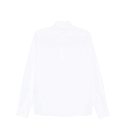 Boxy Fit Cotton Shirt with Zip Pocket - Image 2