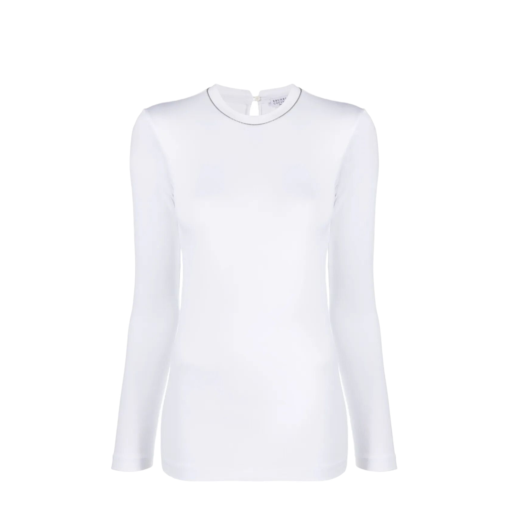 Monili Detailed Crewneck T-Shirt - Image 4