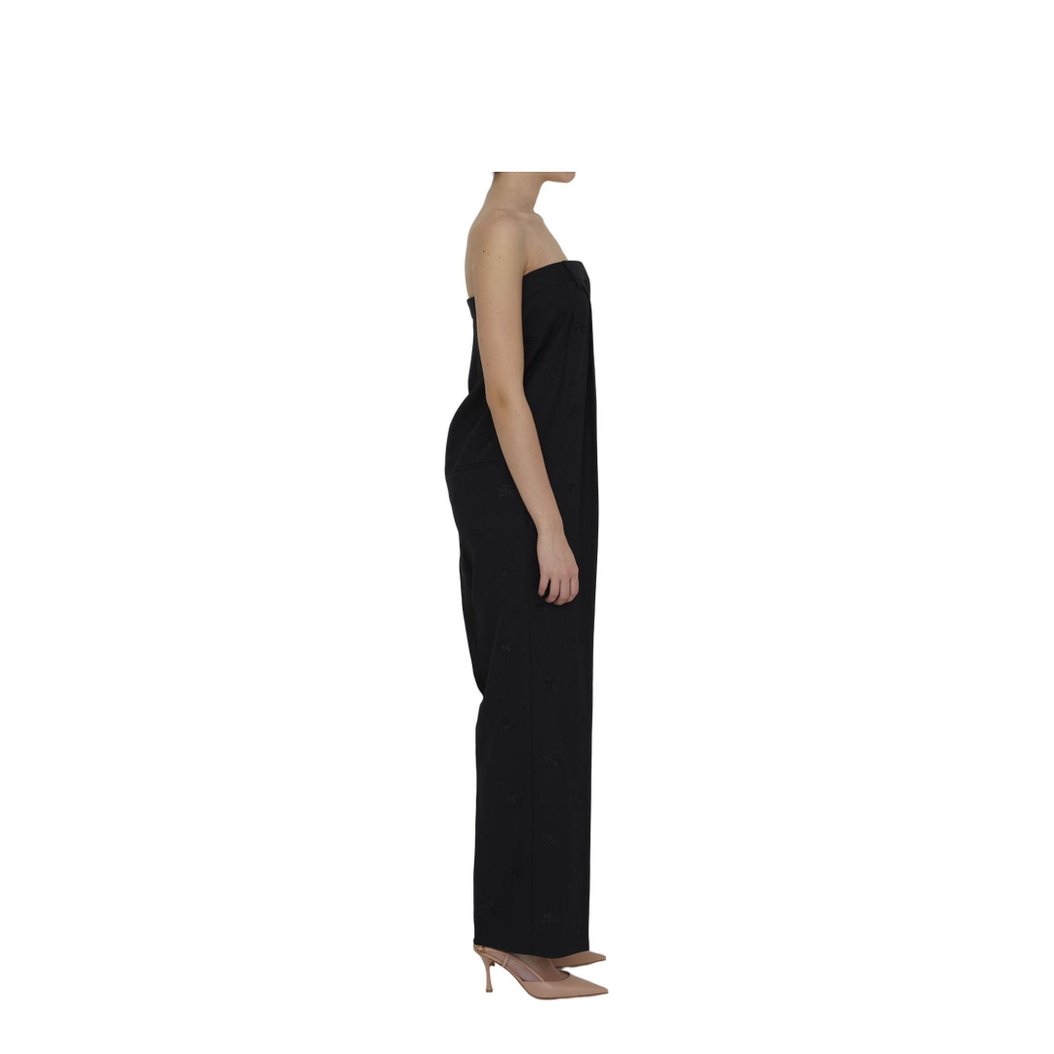 Tailored Wool Jumpsuit - Image 3