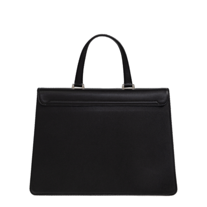 Leather Handbag - Black - Image 3