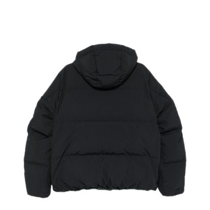 Black Hooded Coat - Image 2