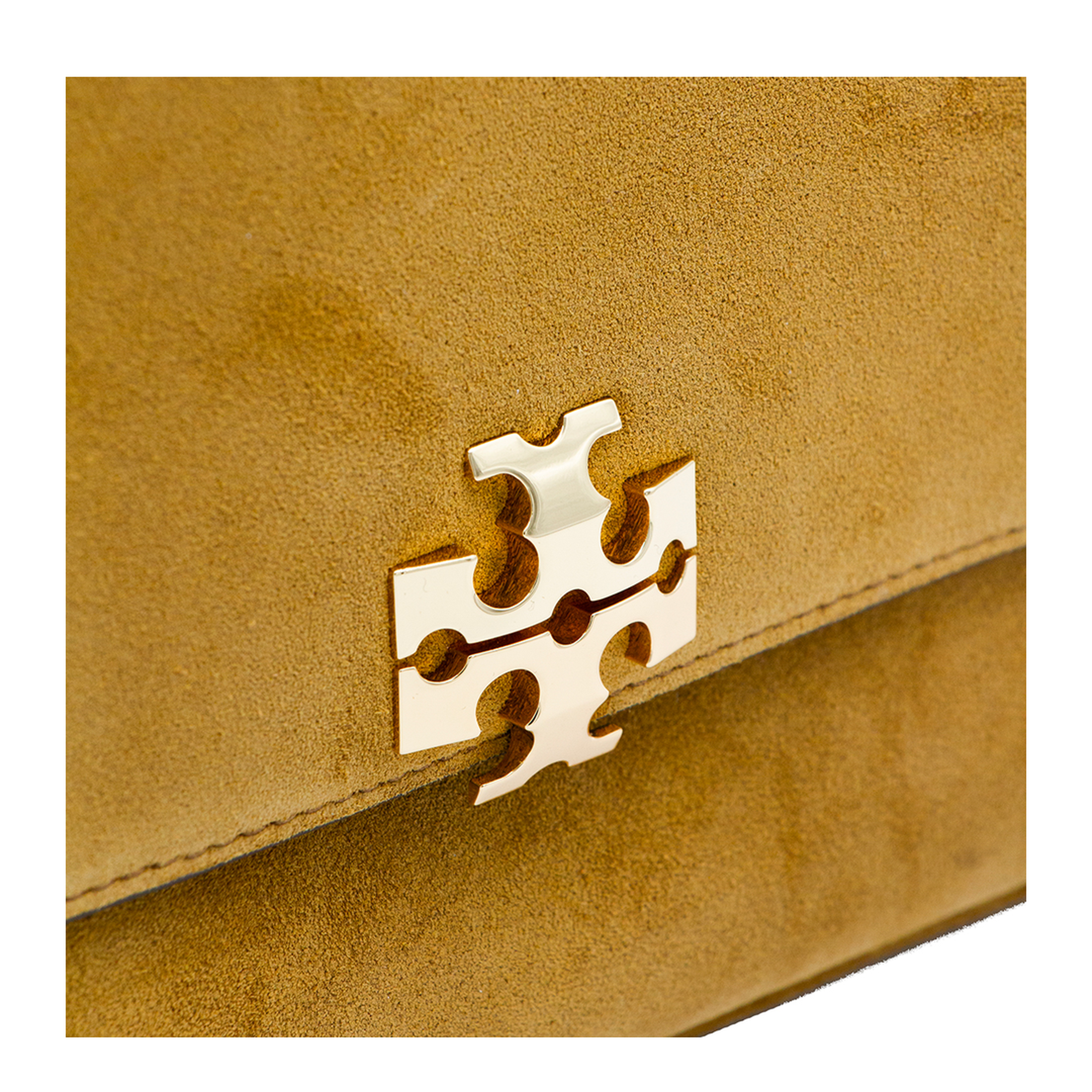 Charlie Suede Shoulder Bag - Toffee - Image 7