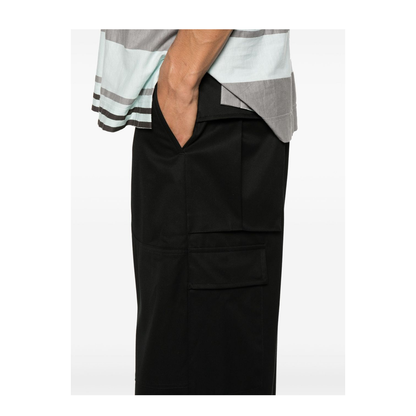 Cotton and Silk Cargo Trousers - Image 2