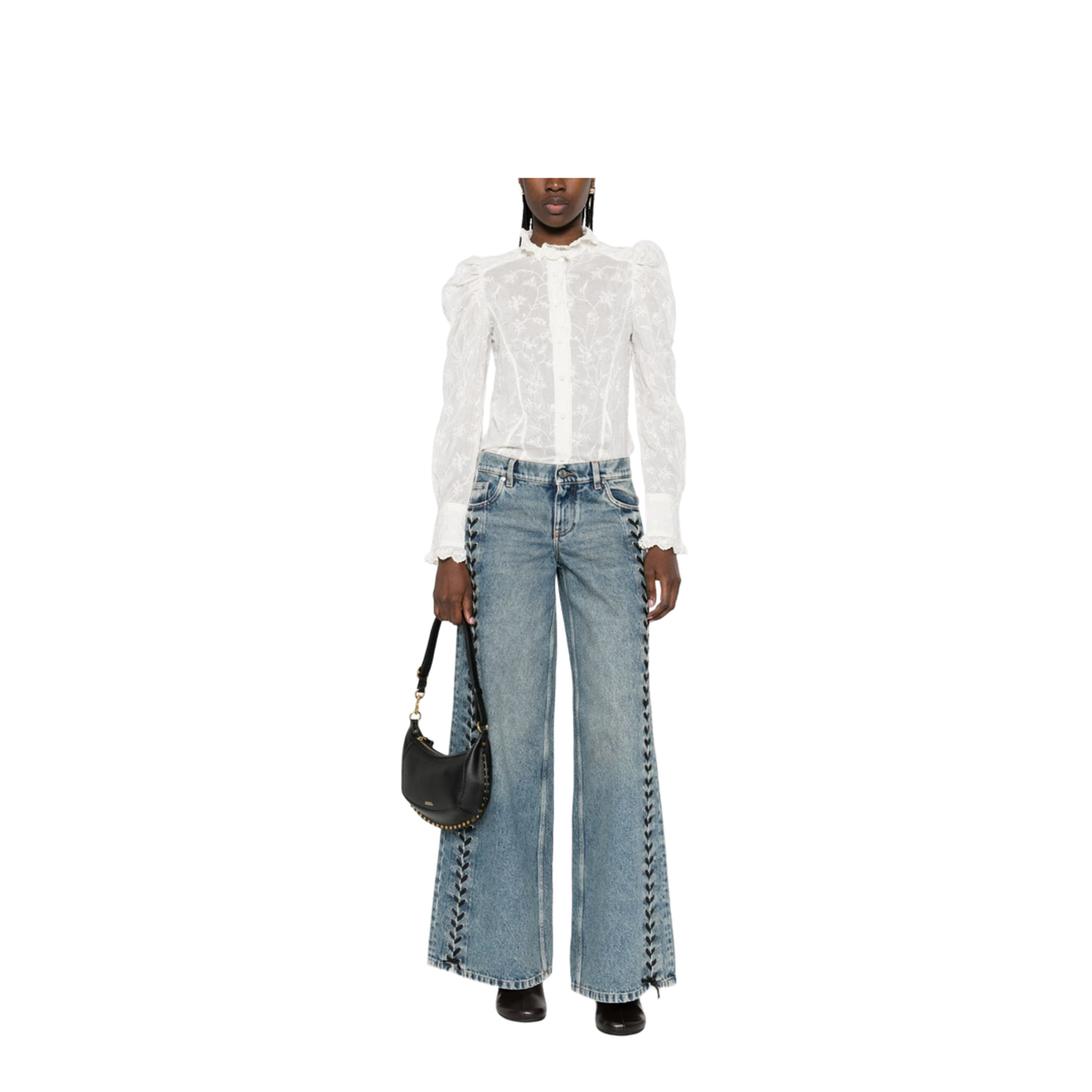 JEANS WITH LACES - Image 1