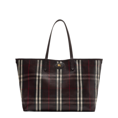 Medium Highlands Tote in Mahogany Red - Image 1