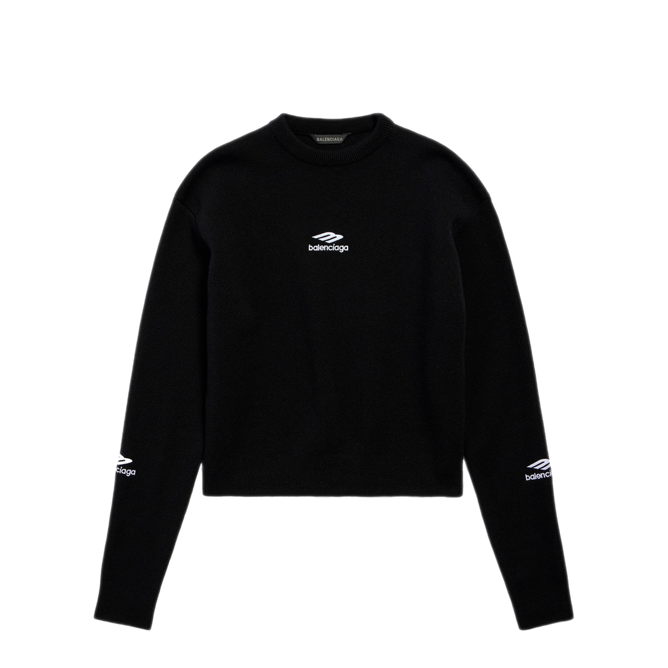 Wool Knitted Ski Crewneck - Image 1