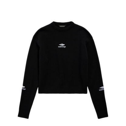 Wool Knitted Ski Crewneck - Image 1