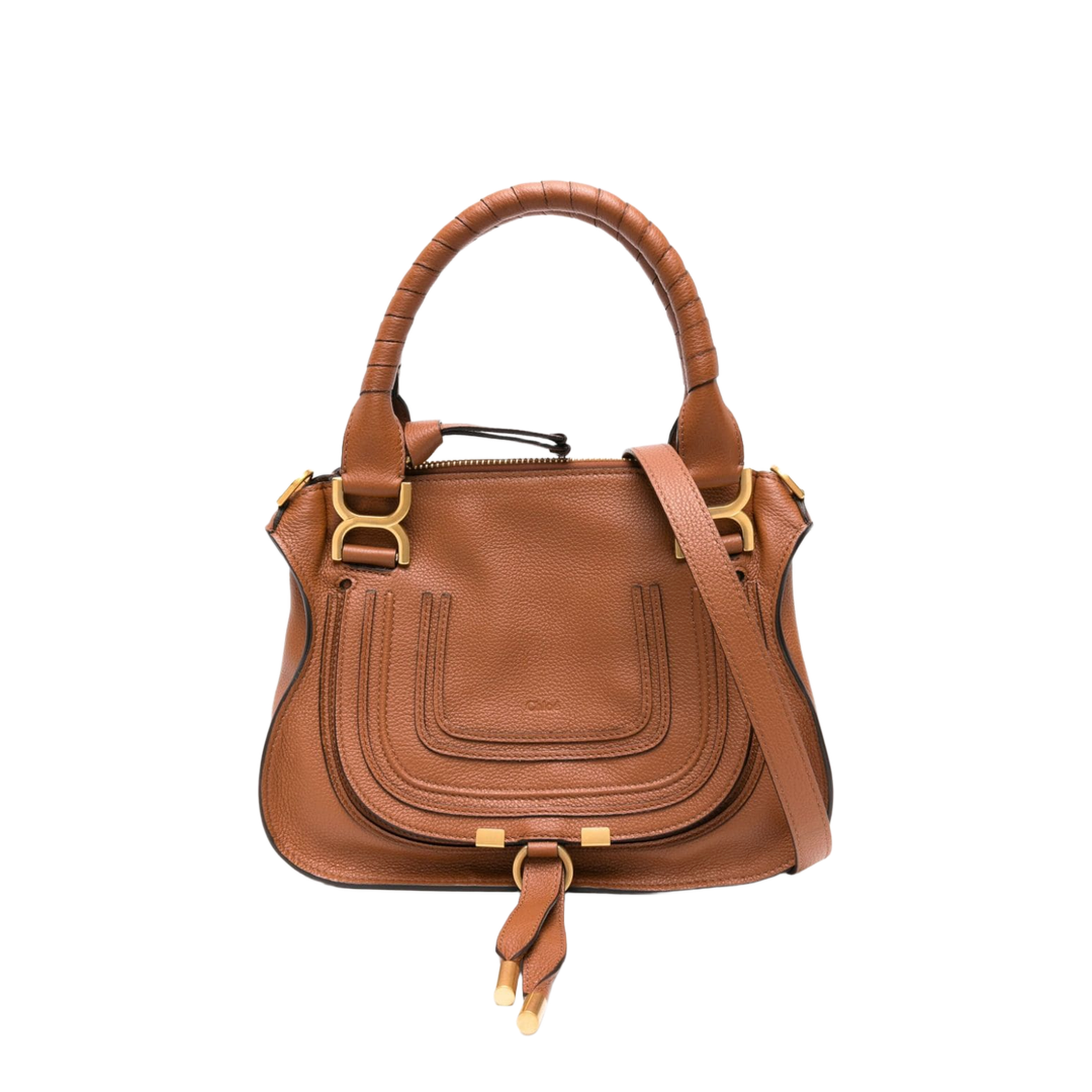 Small Marcie Bag in Grained Leather - Image 1
