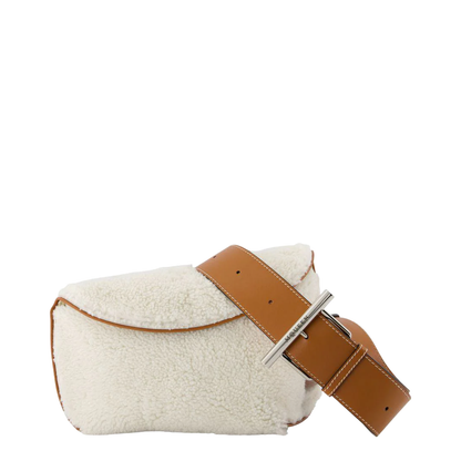 T-Bar Sling Crossbody Bag White - Image 1