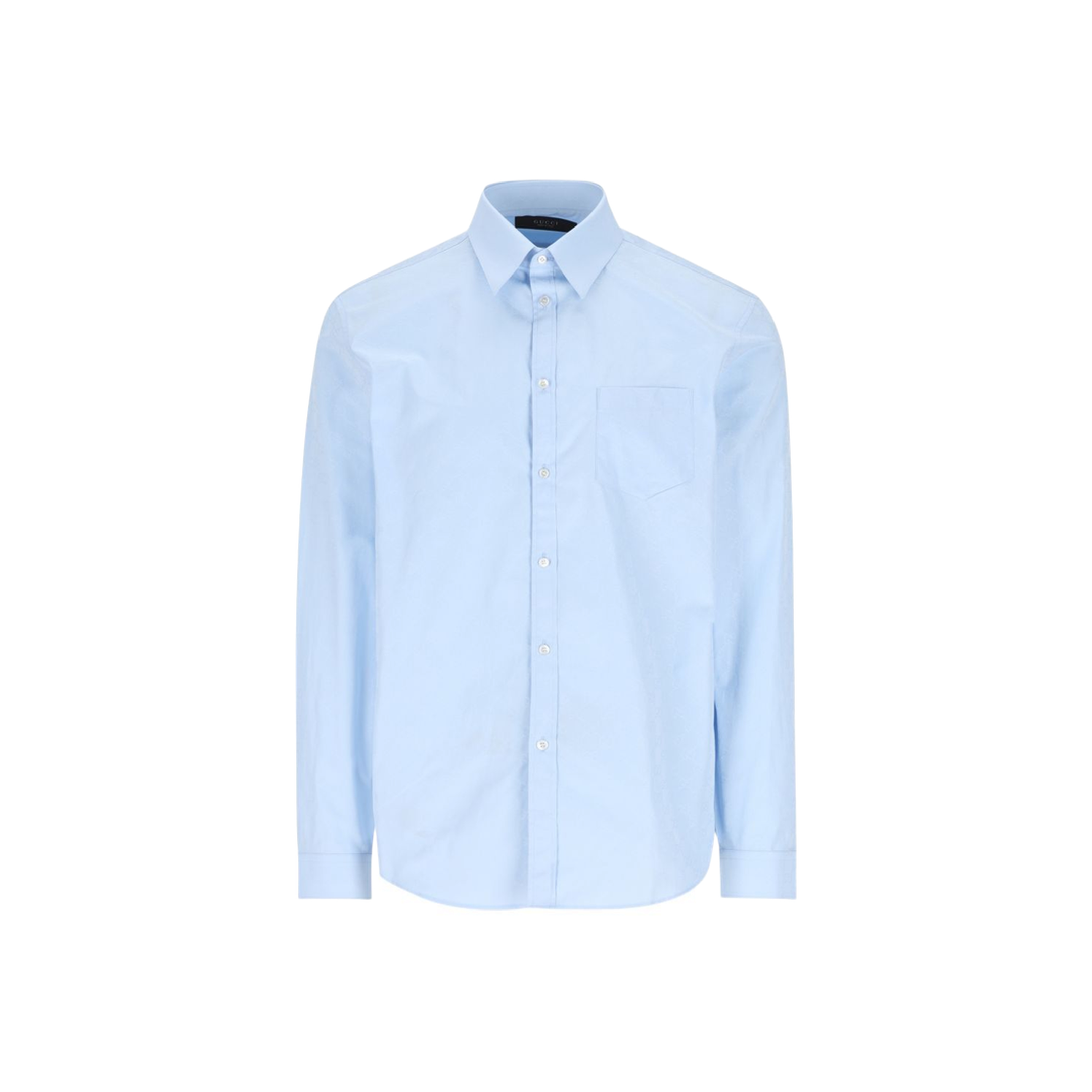 Light Blue Poplin Shirt - Image 1