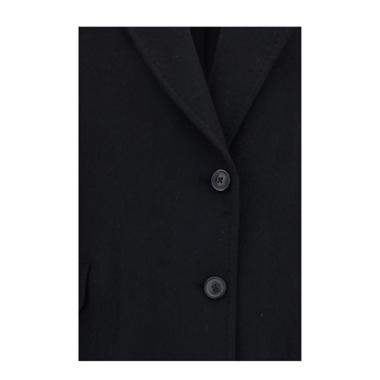 Manta Coat in Mohair and Wool Blend - Image 3