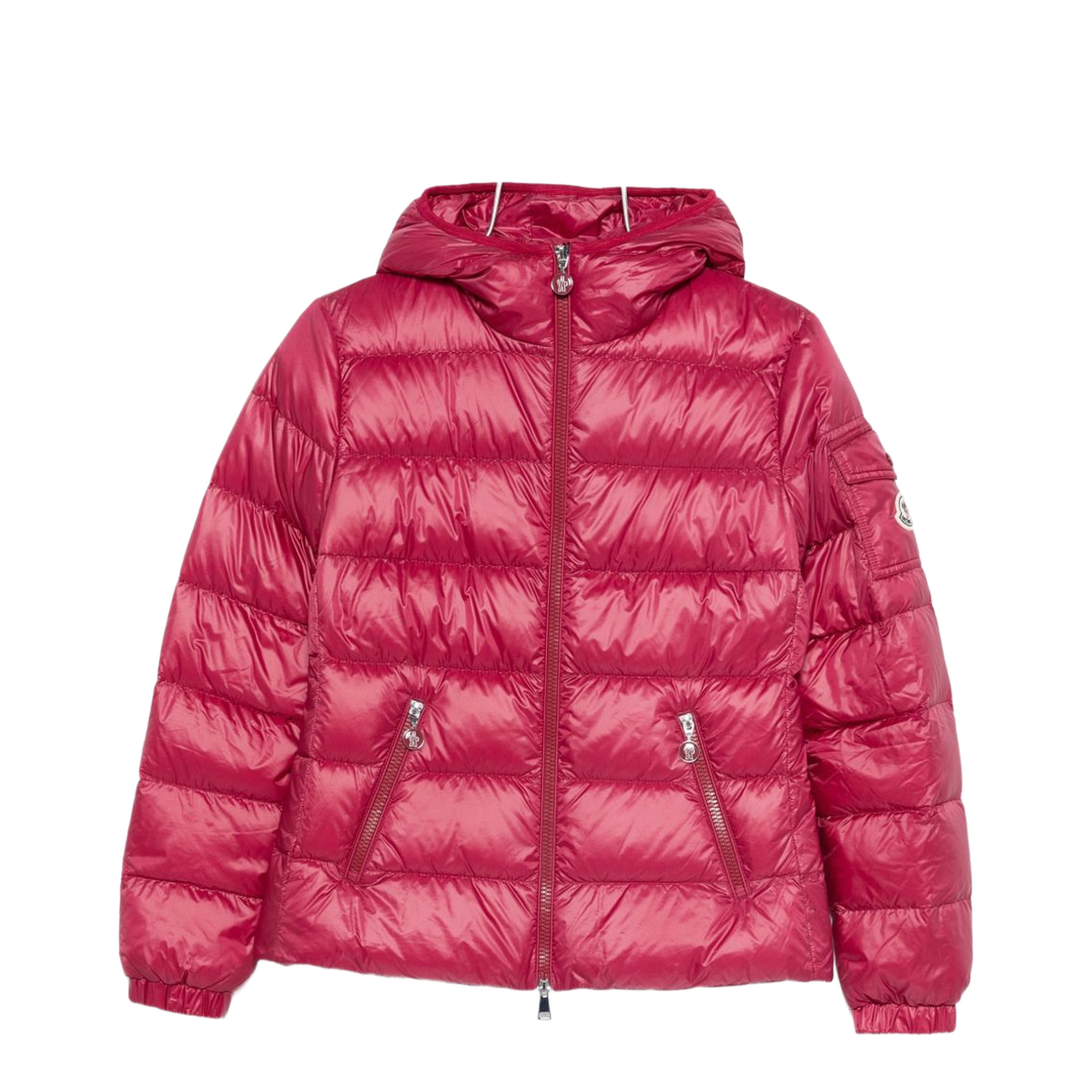 Glesse Hooded Short Down Jacket - Image 1