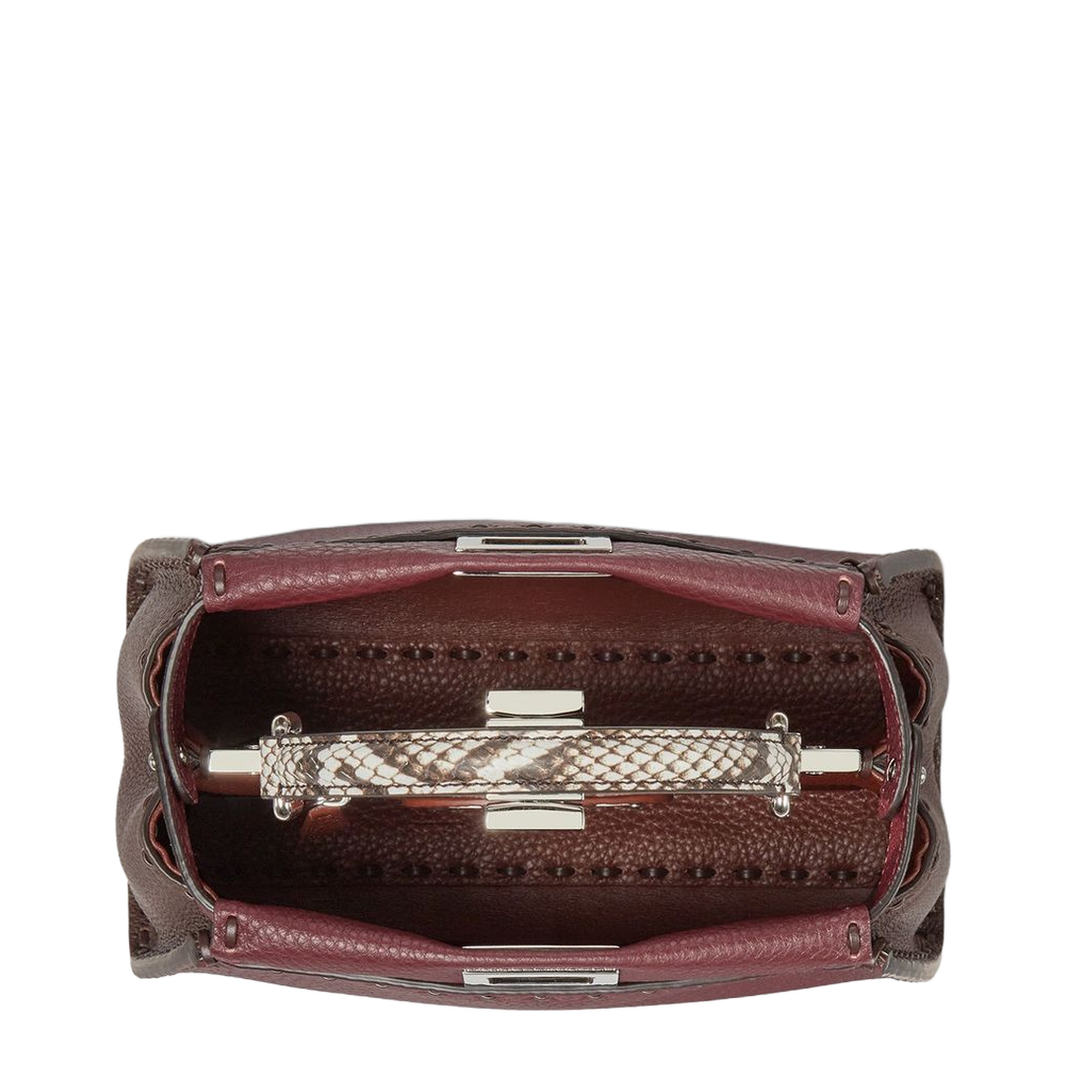 Peekaboo Mini Cuoio Romano Leather Multicolor - Image 2