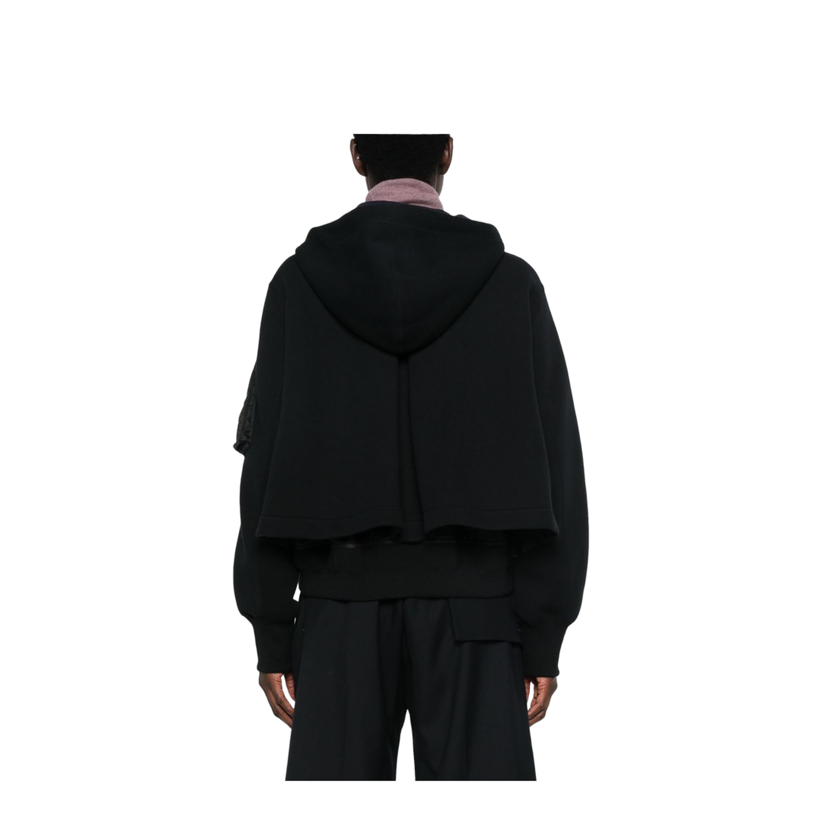 Sponge Sweat x Nylon Twill Hoodie - Image 4