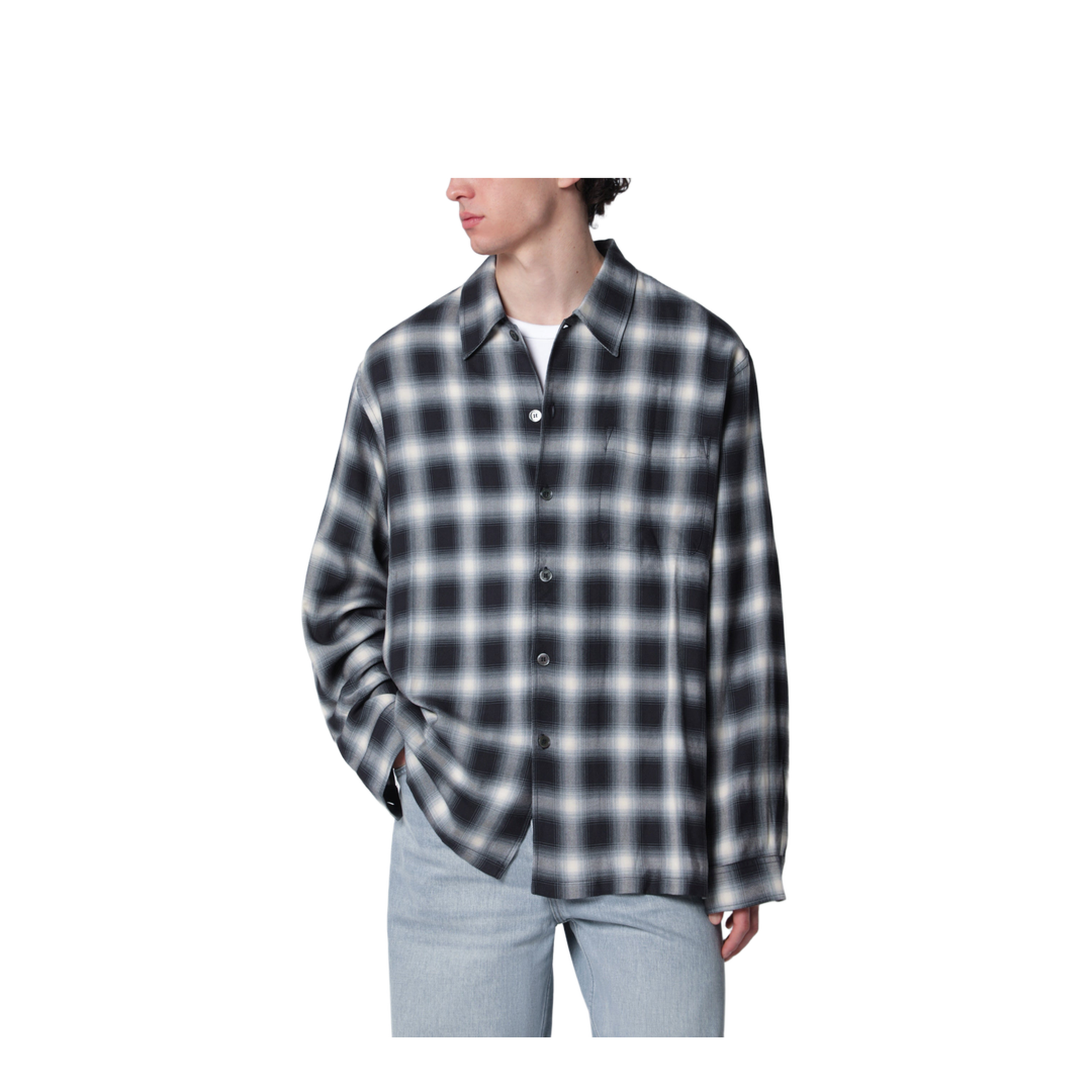 Oversized Long Sleeve Shirt - Image 1