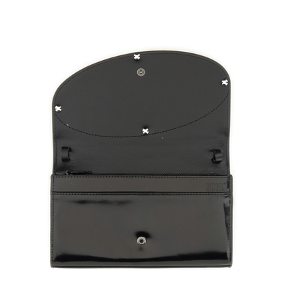 1DR Calfskin Wallet On Strap - Preto - Image 3