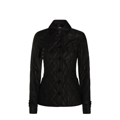 Quilted Jacket In Black - Image 1