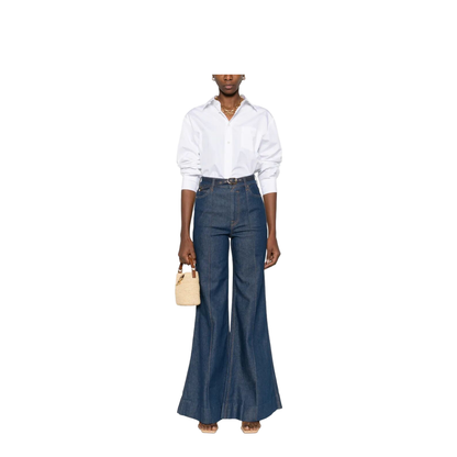 Chest-Pocket Cotton Shirt - Image 2