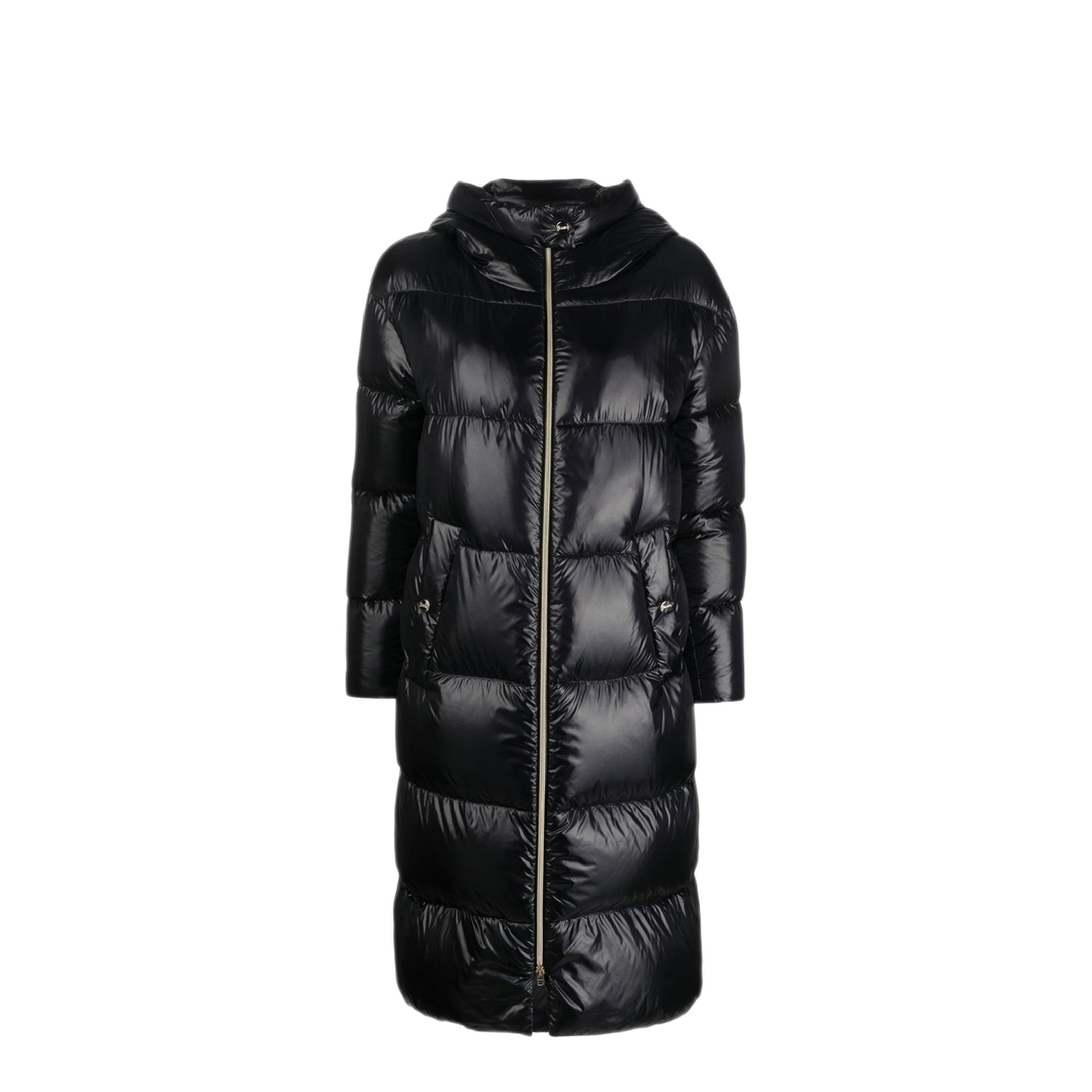 Long Quilted Puffer - Image 1