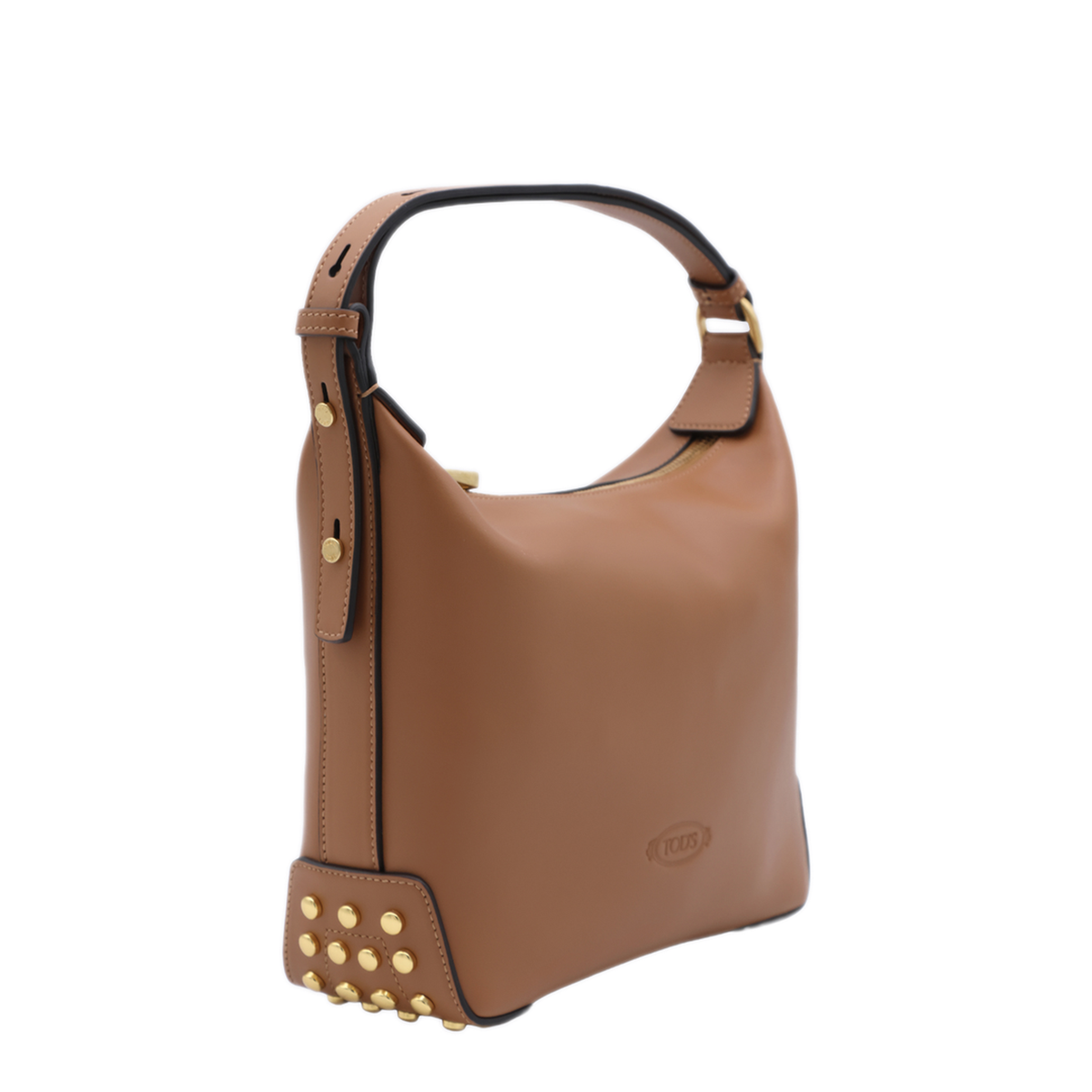 Calfskin Shoulder Bag - Brown - Image 4