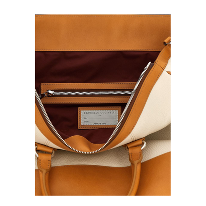 Leather Duffel Bag - Image 4