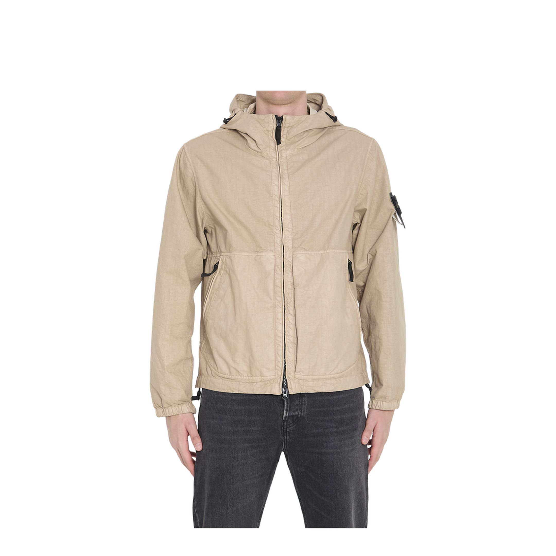 Organic-Look Panama-TC Nylon Jacket - Image 1