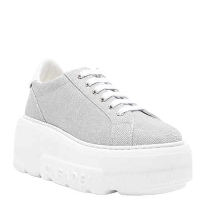 Nexus Sneaker in Silver - Image 4