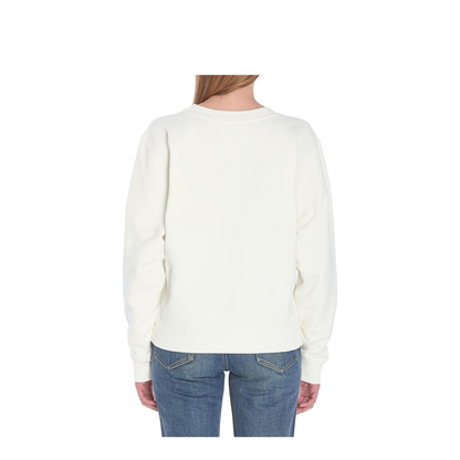 Oversized Sweatshirt in Cotton Fleece - Image 3