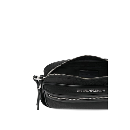 Monogram Crossbody Bag - Black - Image 3