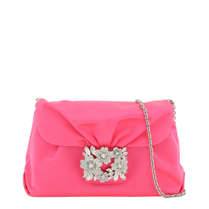 Crystal Buckle Clutch Bag - Image 1