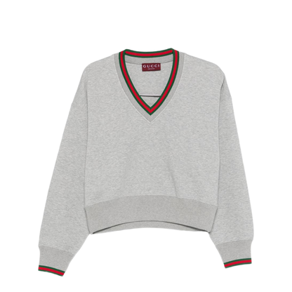 Web Cotton Jersey Sweatshirt - Image 1